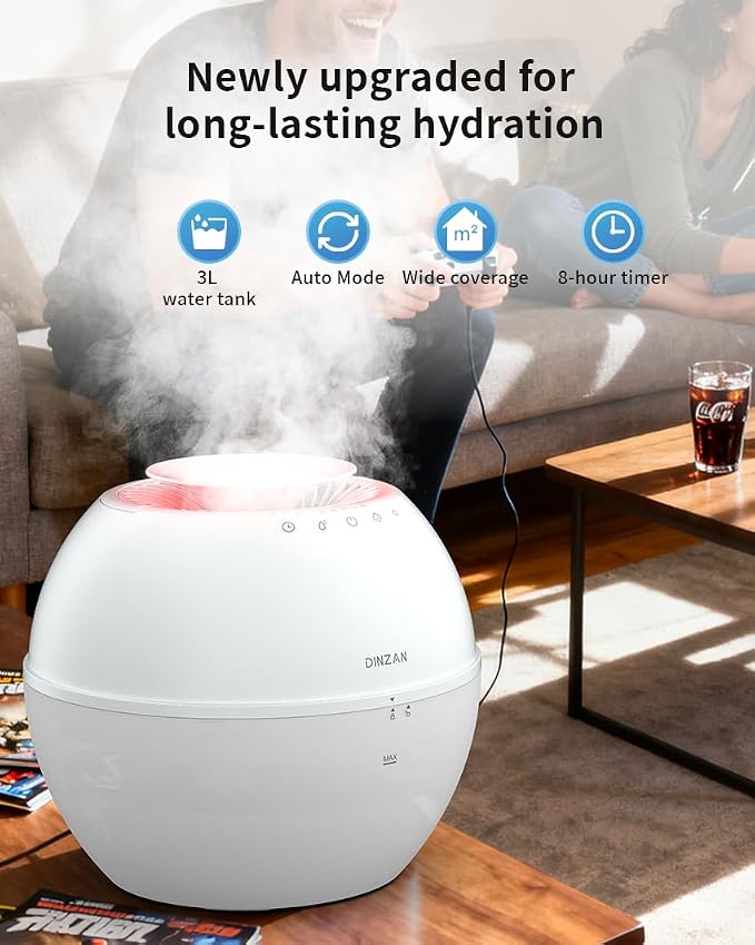 Dual-Function Humidifier & Dehumidifier Combo Air Purifier 152oz Water Tank - Image 8