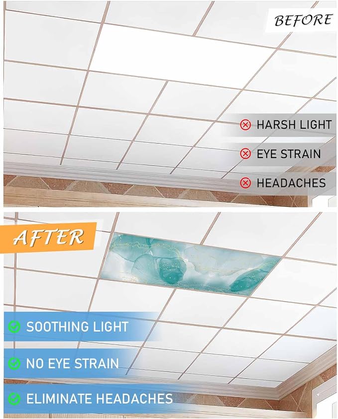 3 Pack Fluorescent Light Covers - Image 3