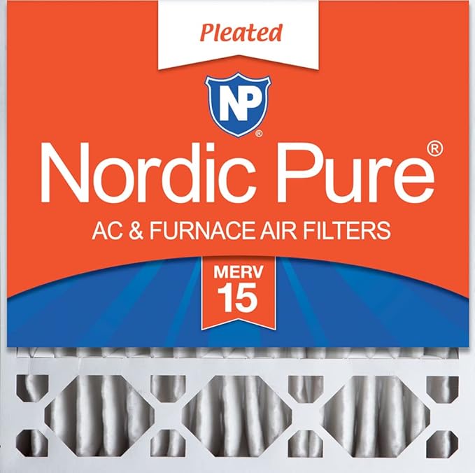 Nordic Pure 20x20x5 Honeywell/Lennox Replacement MERV 15 Air Filter 1 Pack | by NordicPure