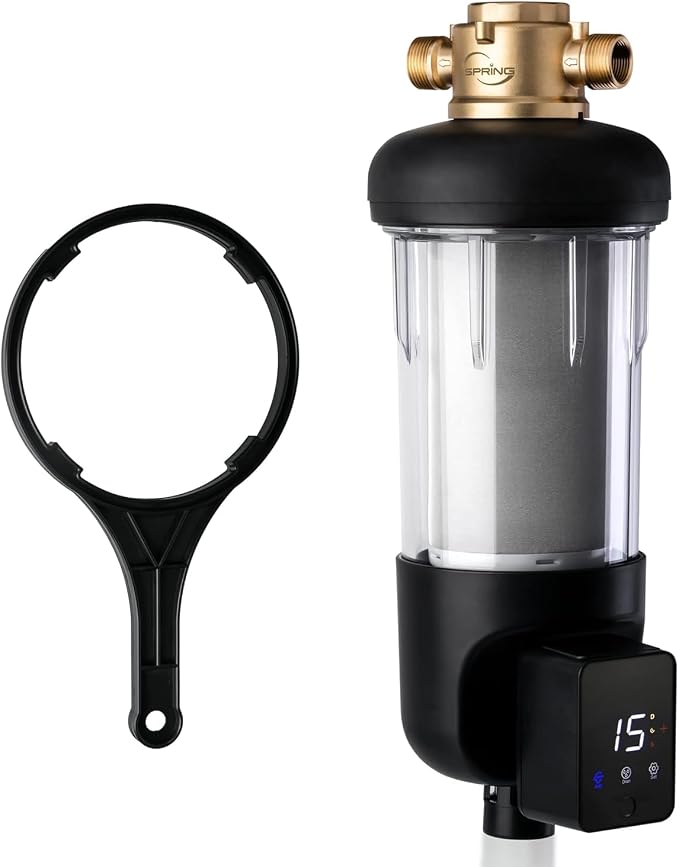 iSpring WSP50ARJ, NSF Certified, Spin-Down Sediment Water Filter, Upgraded by iSpring