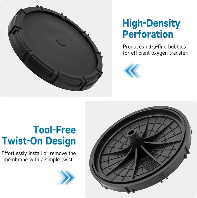 10" Pond Aeration Diffuser, Outdoor Pond Aeration System Accessories - Image 7
