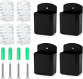 4Pcs Remote Holder Wall Mount, Remote Control Holder by 3DSKY