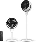 COWSAR Standing Fan for Bedroom, 20dB Quiet Fan, 150°+120°Auto Oscillation by COWSAR