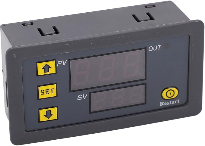 Greensen Time Relay Module, Rele Mporizador 12 Abs Material, Large Screen - Image 8