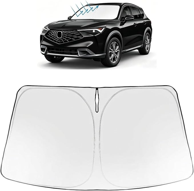 Proadsy Windshield Sun Shade Custom Fit Acura ADX 2025-2026 Foldable Front by Proadsy