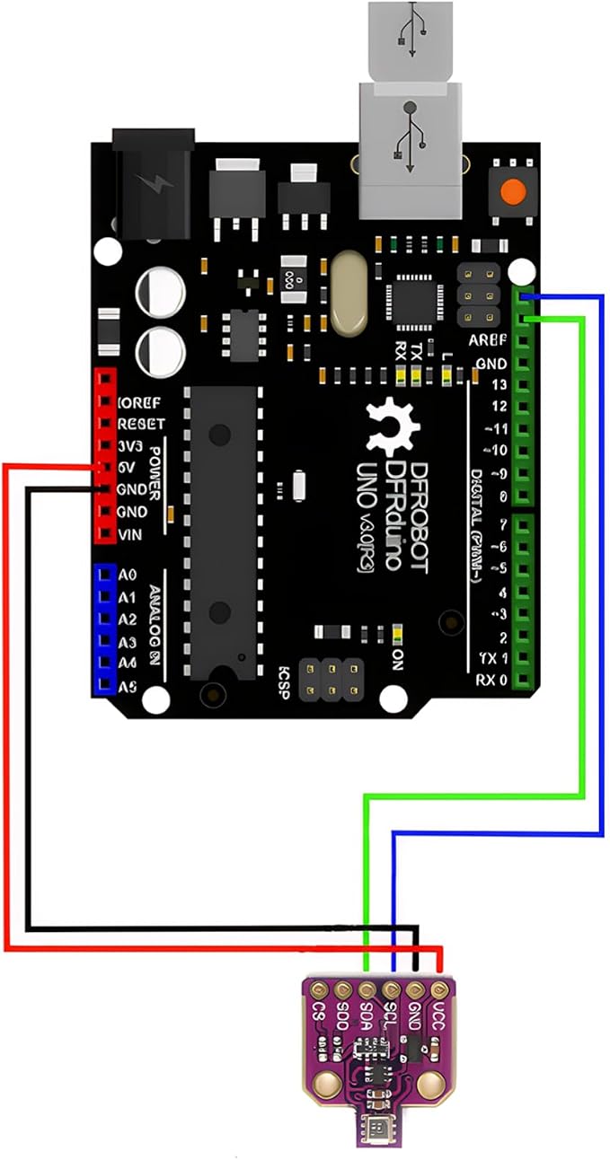 BME680 Digital Temperature Humidity Sensor Module, CJMCU-680 Temperature - Image 5