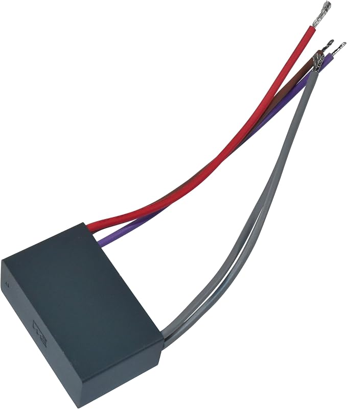 HQRP Ceiling Fan Capacitor CBB61 2.5uf+3.5uf+4uf 5-Wire UL Listed - Image 3