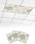 3 Pack Fluorescent Light Cover for Classroom Ceiling Light, Nautical Ocean by Home+L6