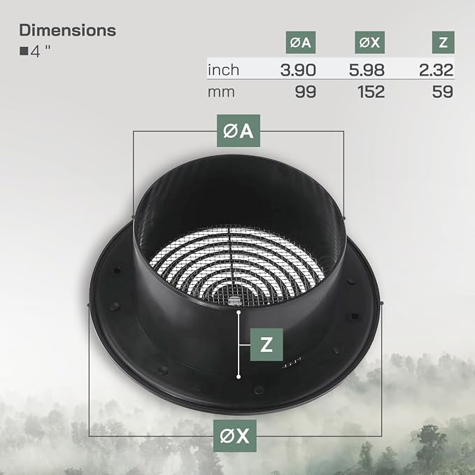 Vent Systems 4'' Inch - Image 2