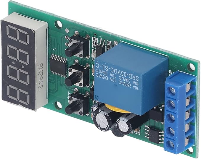 Real Time Timing Switch Relay Module PCB, 7-27V Power Supply, Synchronization - Image 7
