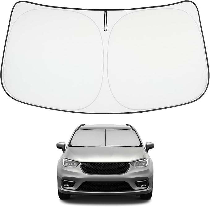 Proadsy 2026 Upgrade Windshield Sun Shade Custom Fit Chrysler Pacifica by Proadsy
