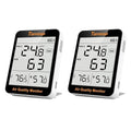 Temtop 2 Pack S1 Indoor Air Quality Monitor, Portable AQI PM2.5, Temperature by Temtop