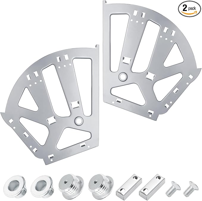 Litoexpe 3 Layers Silver Shoes Drawer Cabinet Hinges, Stainless Steel Shoe by PRATICALPRODUCTS