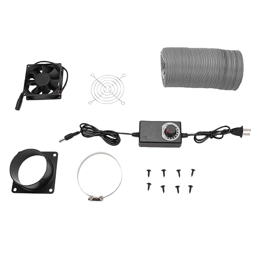 Powerful Exhaust Fan Kit, Efficient Adjustable Ventilation by Unknown