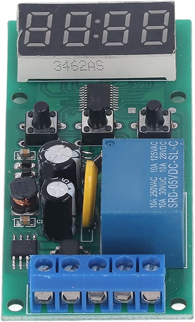 Real Time Timing Switch Relay Module PCB, 7-27V Power Supply, Synchronization - Image 8