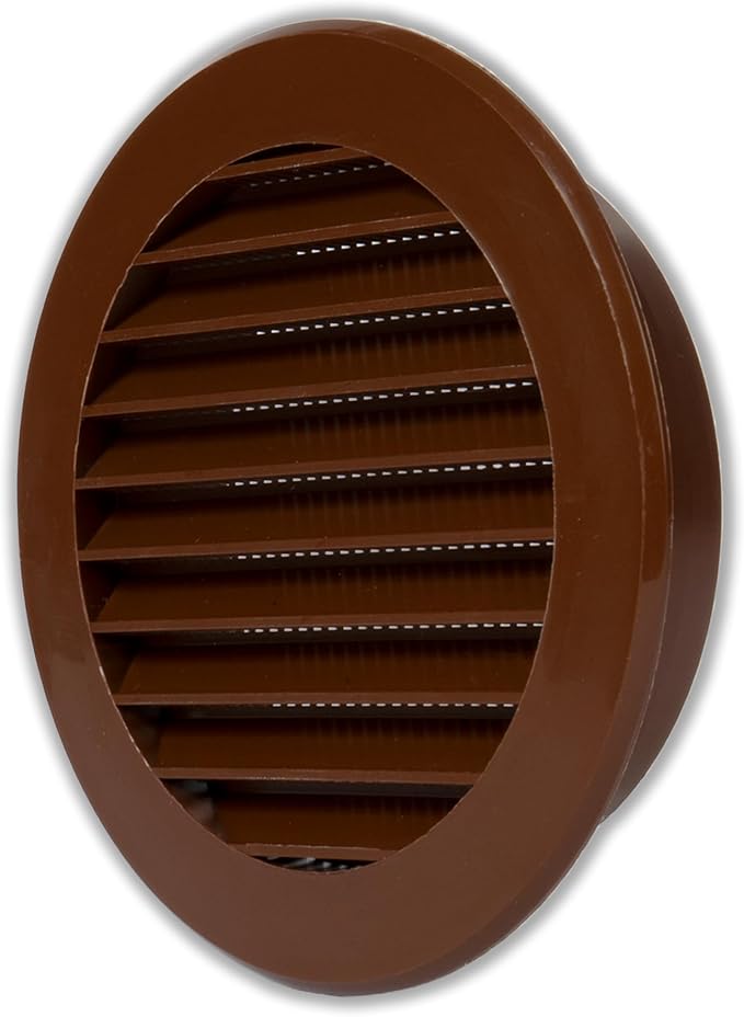 Vent Systems 4'' Inch Brown Soffit Vent Cover by VentSystems