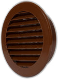 Vent Systems 4'' Inch Brown Soffit Vent Cover by VentSystems