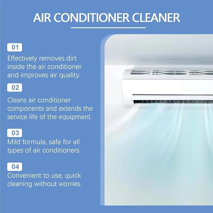 Air Conditioner Cleaner, Spray Deeply Cleans Internal Dust, Air Conditioner - Image 5