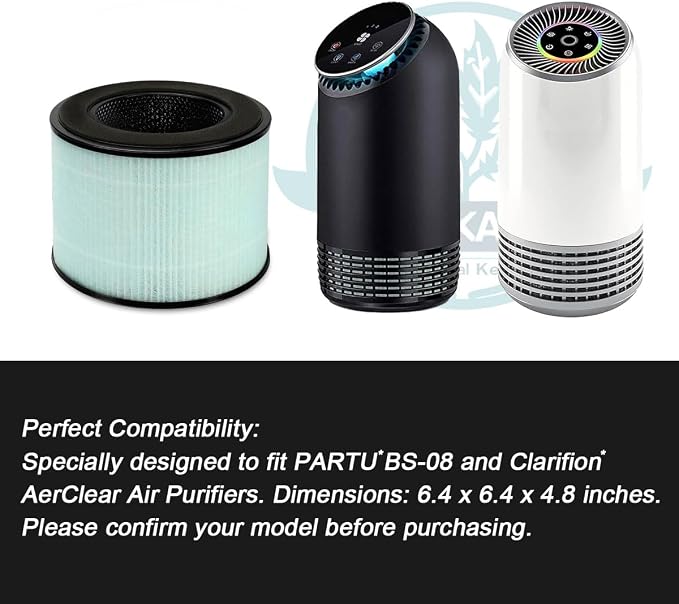 BS-08 Upgraded True HEPA Replacement Filter, Compatible - Image 3