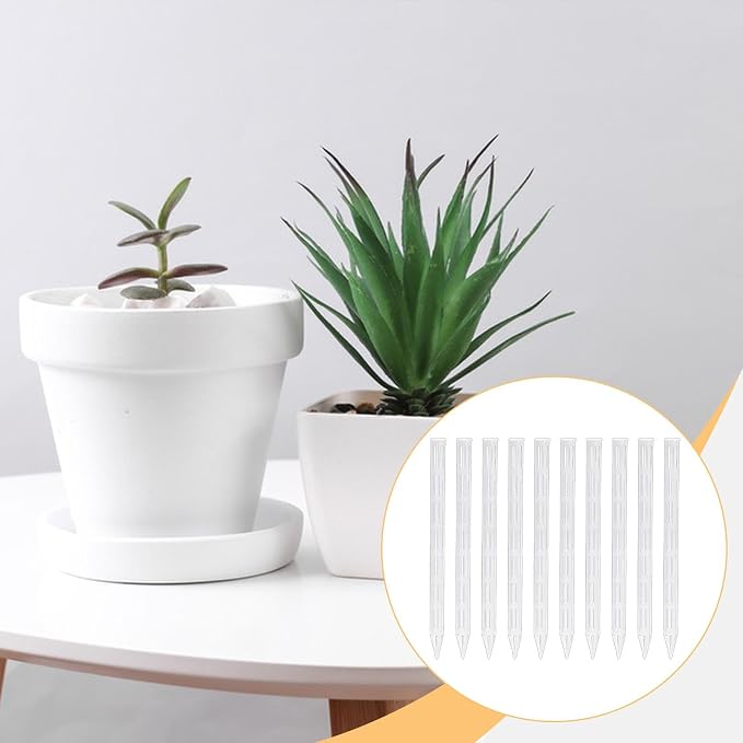 Baoblaze 10Pcs Pots Soil Aeration Stakes Air Tubes Cut to Length Design to - Image 2