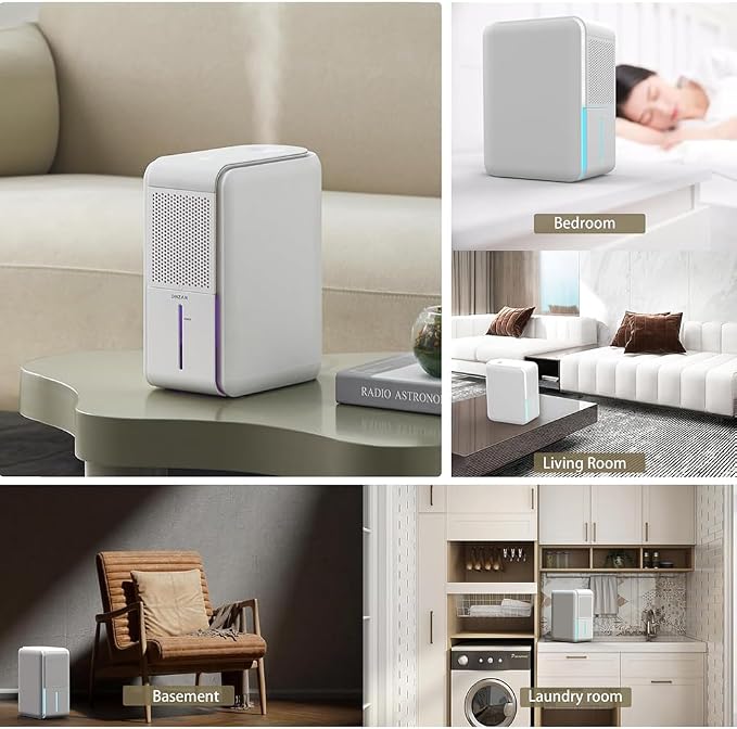 Intelligent Dehumidifier and Humidifier, 4 Humidity Control Modes, 1000ml Large - Image 7