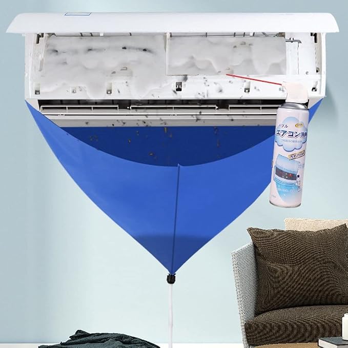 gofidin Air Conditioner Cleaning Cover Universal Air Conditioner Cleaning Cover - Image 8