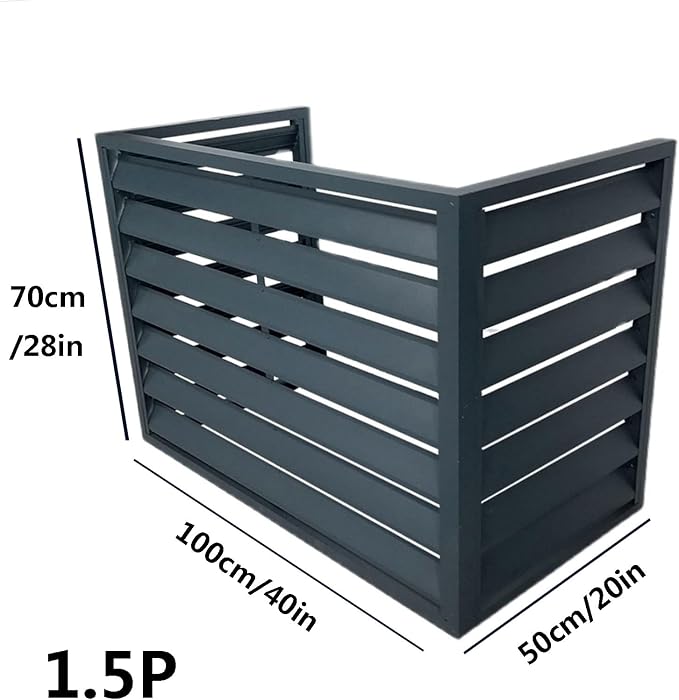 Outdoor air conditioning fence, outdoor air conditioning hidden protective cover - Image 2