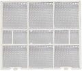 2PCS Conditioner Filter Dust-Proof Nets ，Compatible by Unknown