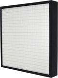 20x25x4 Mini-Pleat Synthetic Panel Air Filter – 4” – Single Header Plastic by AccuraFil