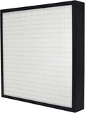 16x20x4 Mini-Pleat Synthetic Panel Air Filter – 4” – Box Plastic Frame – MERV by AccuraFil