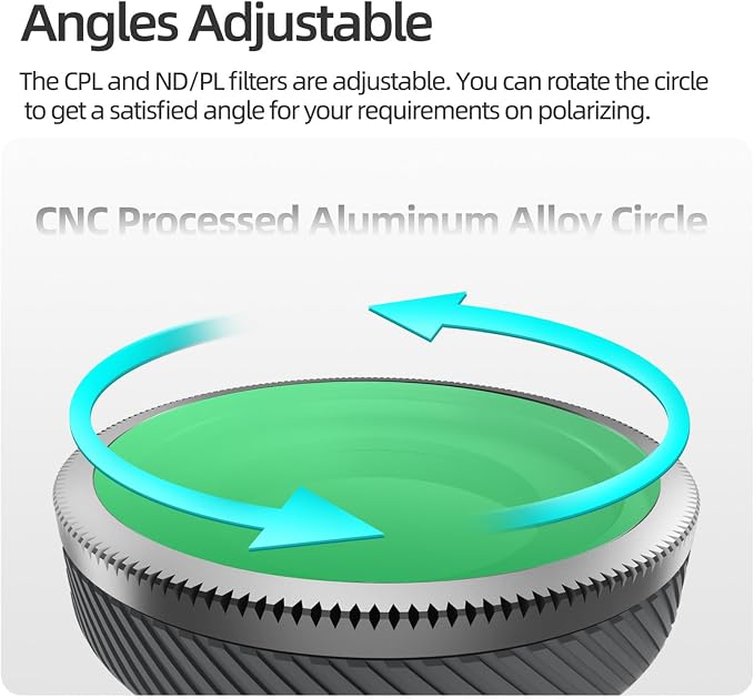 ND8/PL Filter Compatible with Insta360 GO Ultra Camera ND Lens Filter - Image 3