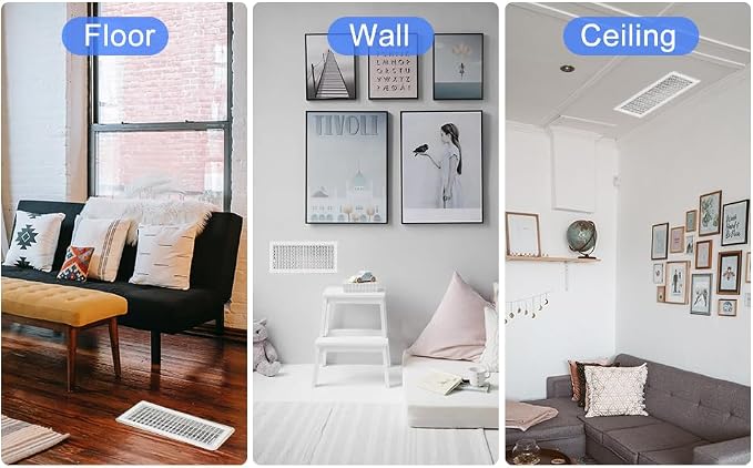 Extra Strong Magnetic Floor Vent Covers, Upgrade Air Vent Screen Cover - Image 6