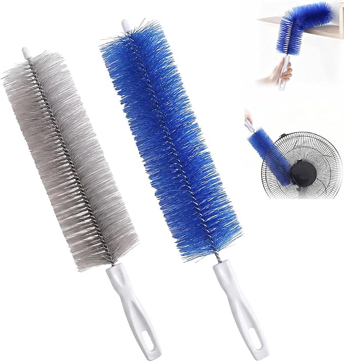 Fan Cleaning Brush, Bendable Microfiber Head, Microfiber Duster by OEKYTOY
