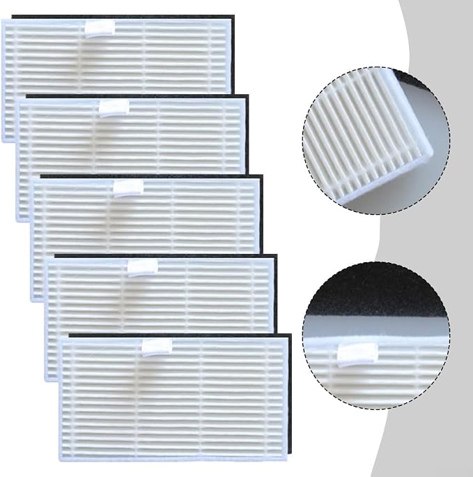 Washable HEPA Filters For Uninell UR3 Robot Vacuum Cleaner, Filter Paper - Image 2