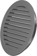 PATIKIL 12" Round Air Vent, Louver Grille Cover Aluminum Alloy Soffit Vent HVAC by PATIKIL