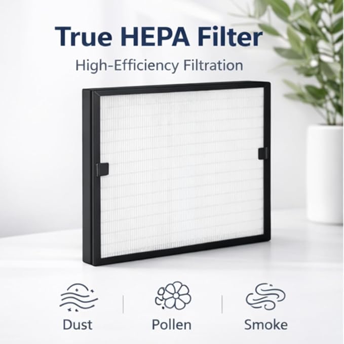 Nispira F301H BD-AS-550 HEPA500 Air Scrubber Replacement Filter - Image 3