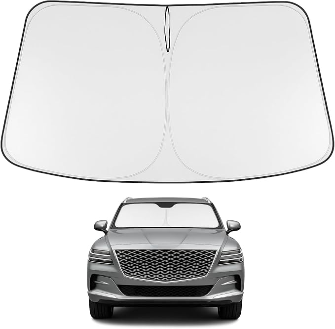 Proadsy Windshield Sun Shade Custom Fit 2021-2023 2024 2025 2026 Genesis GV80 by Proadsy