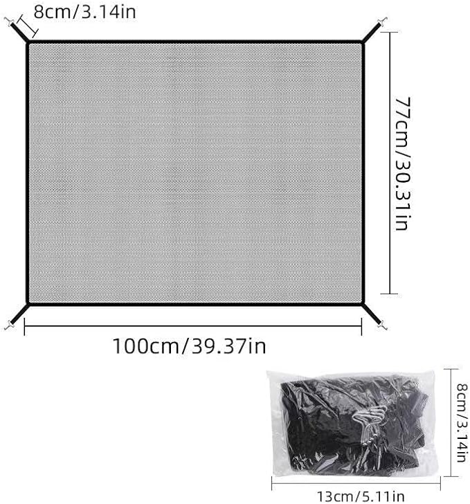 Radiator Mesh Grille Guard for Chevy Silverado 2019-2024, Front Bumper Net - Image 2