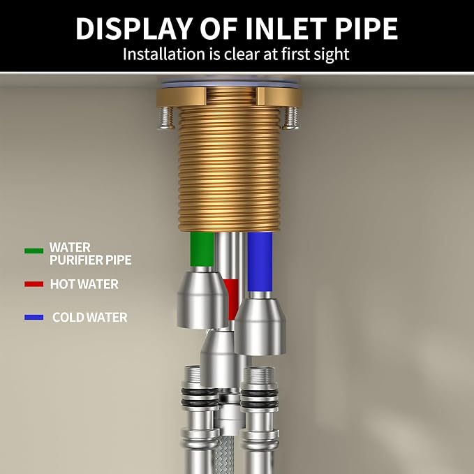 Kitchen Sink Faucet with Pull - Image 8