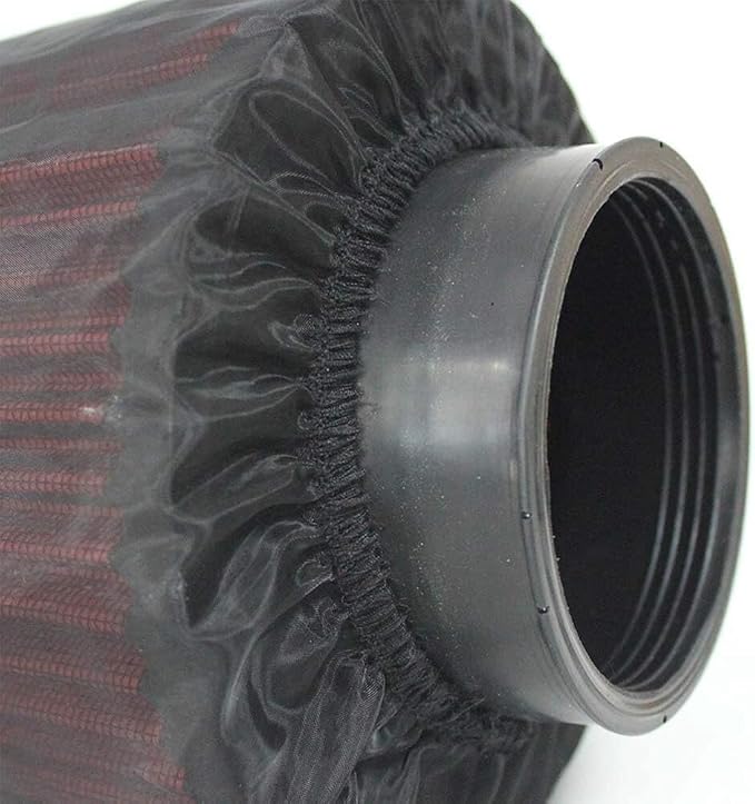 Intake Filter Mesh Cover Polyester Cloth Oilproof And Dustproof Cover Car Cold - Image 3