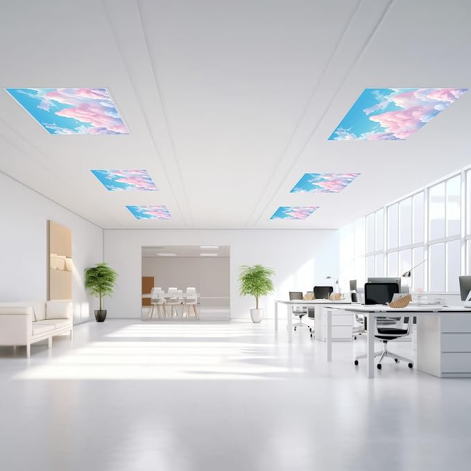 Outus Fluorescent Light Cover Classroom Lighting Cover - Image 7