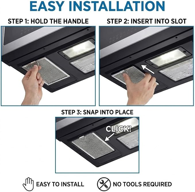 Microwave Grease&Charcoal Filter Set - Image 8