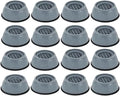 16Pcs Universal Anti-Vibration Rubber Pads, Noise Reduction Support Feet by Unknown