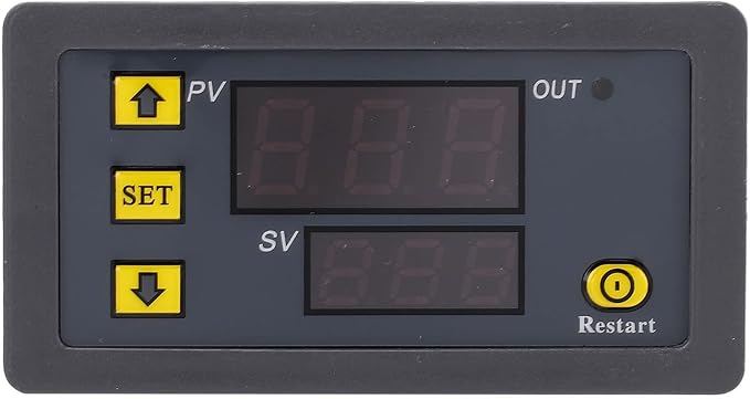 Greensen Time Relay Module, Rele Mporizador 12 Abs Material, Large Screen by Greensen