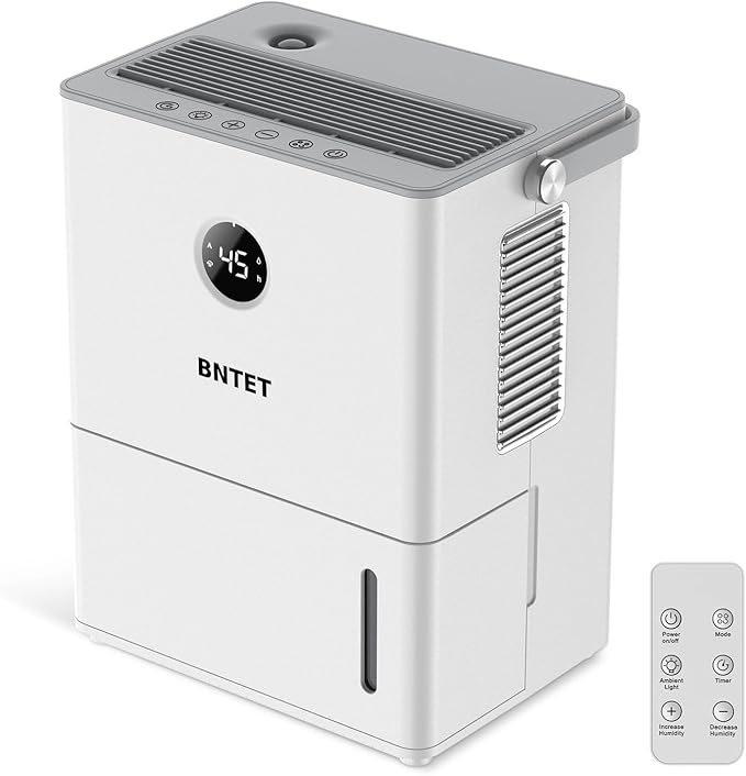 2-in-1 Dehumidifier and Humidifier Combo, 68 oz Tank by BNTET
