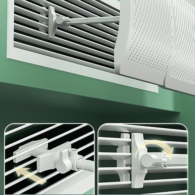 Purifying Filter Air r for Central Air Conditioning, Adjustable AC Windshield r - Image 8