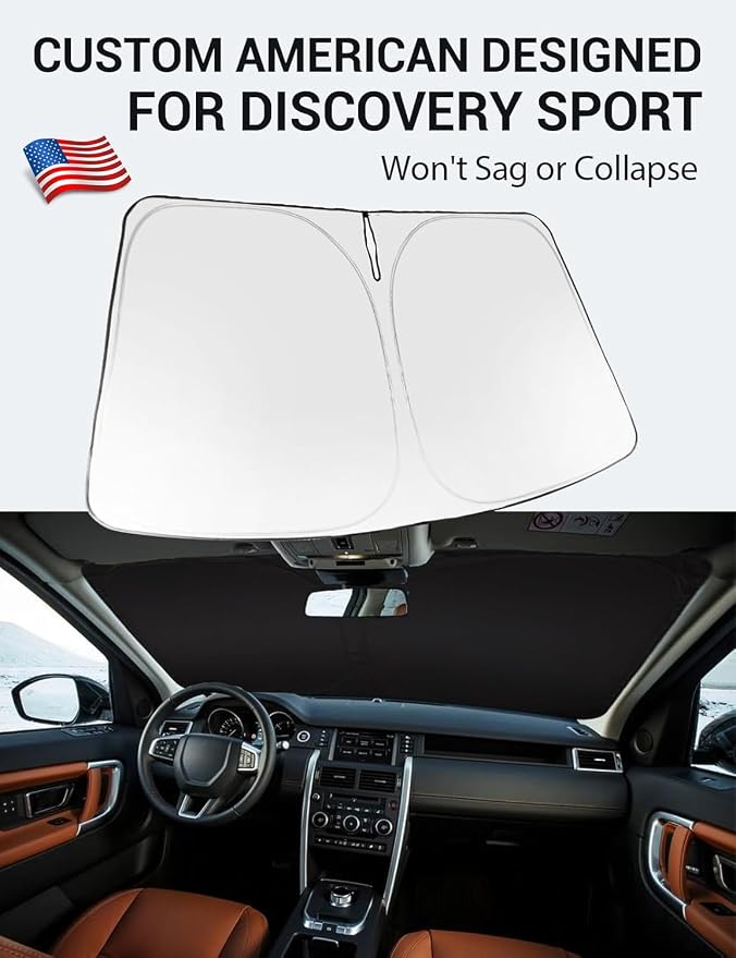 Proadsy 2026 Upgrade Front Windshield Sun Shade Foldable Sunshade Protector - Image 2