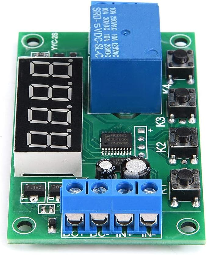 Programmable Timer Relay Module 5V 12V 24V Multifunction Time Delay Switch - Image 8