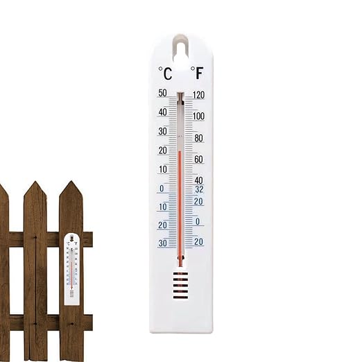 Wall Temperature Sensor, Indoor Temperature Meter, 8.07x1.69in Anti Glare - Image 8