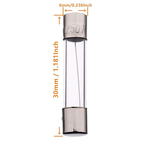 15 Values 150 Pcs Fast Blow Glass Fuses 250V Volt 5x20 mm 0.5 1 2 3 5 10 A 6x30 - Image 6